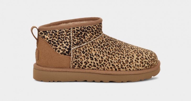 Ugg Ultra Mini Speckles Stövlar Dam Bruna | Sverige-65743