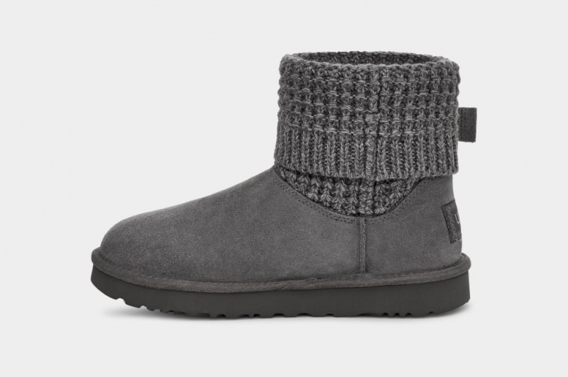 Ugg W Classic Solene Mini Stövlar Dam Grå | Sverige-37126