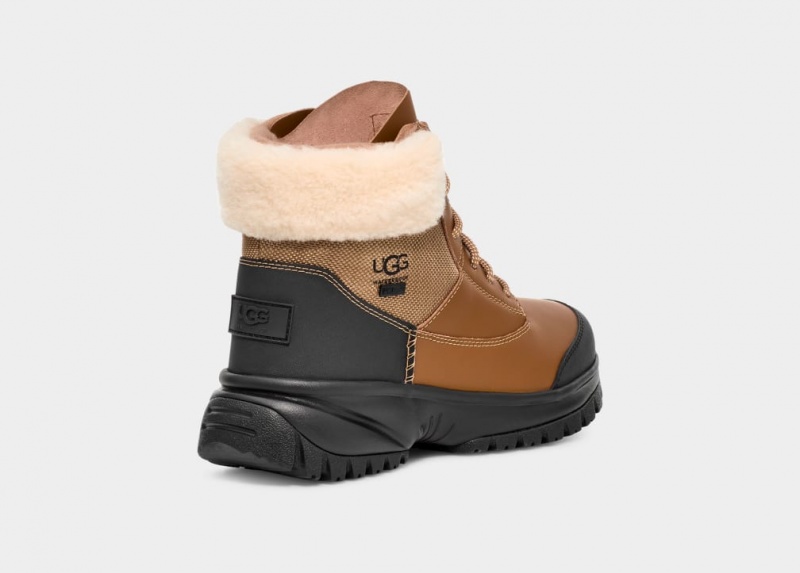 Ugg Yose Fluff Stövlar Dam Bruna | Sverige-03782