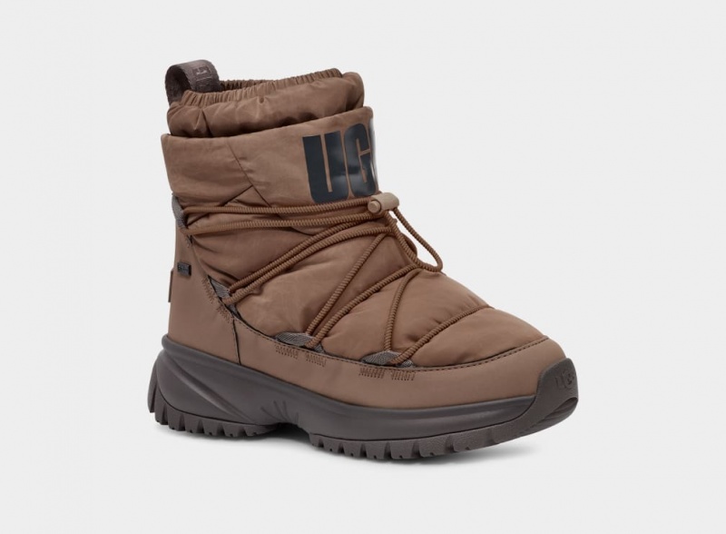 Ugg Yose Puffer Stövlar Dam Bruna | Sverige-83746