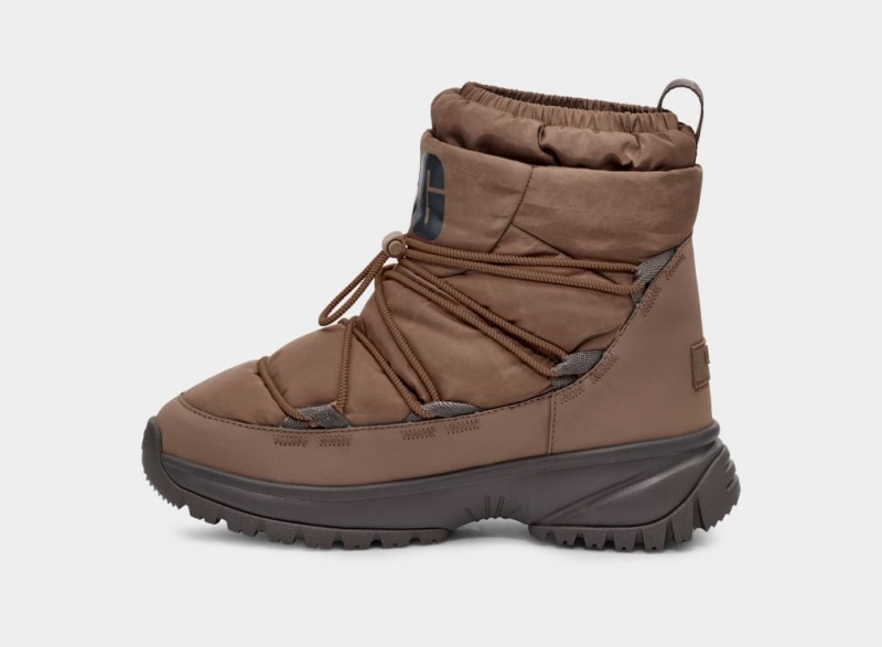 Ugg Yose Puffer Stövlar Dam Bruna | Sverige-83746