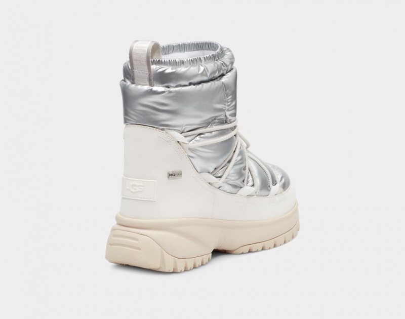 Ugg Yose Puffer Stövlar Dam Silver | Sverige-71205