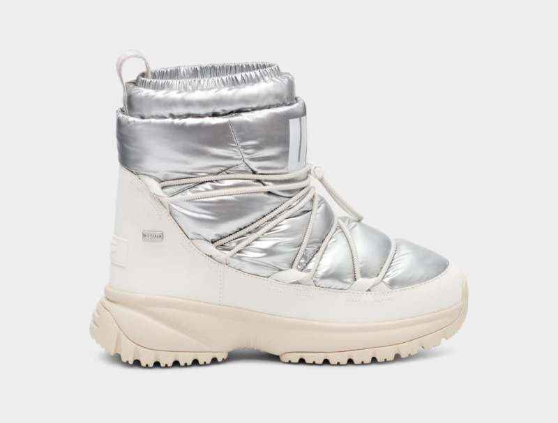 Ugg Yose Puffer Stövlar Dam Silver | Sverige-71205